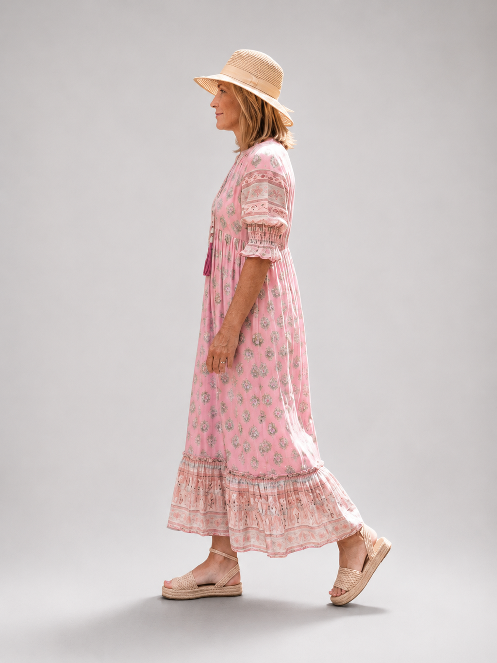 Maren | Vestido midi Garden