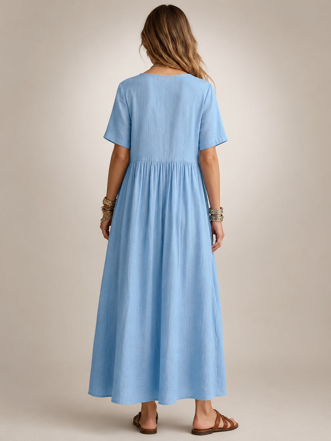 Antje | Elegante vestido plisado
