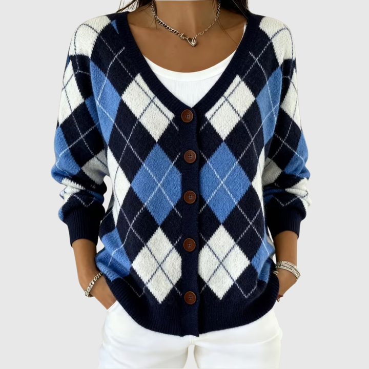 Solidea, Chaqueta de punto abotonada de Zelira