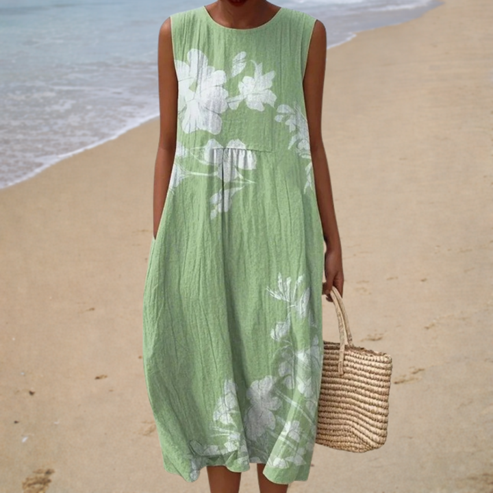 Vestido de Verano Confortable Sin Mangas - Zelira
