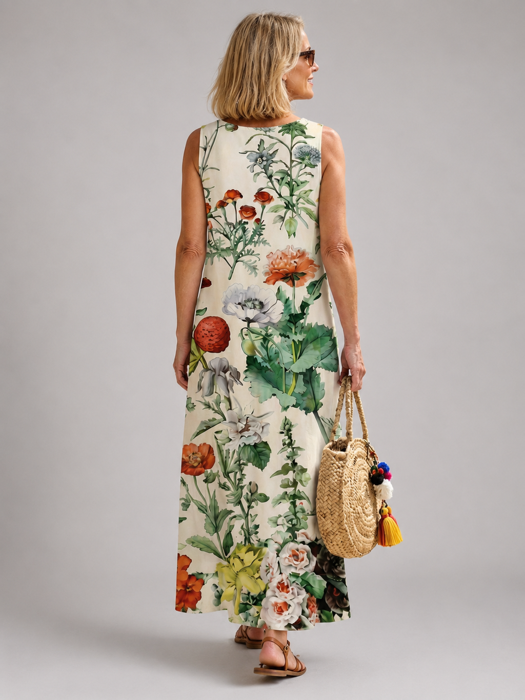 Fiona | Vestido midi ligero como una pluma