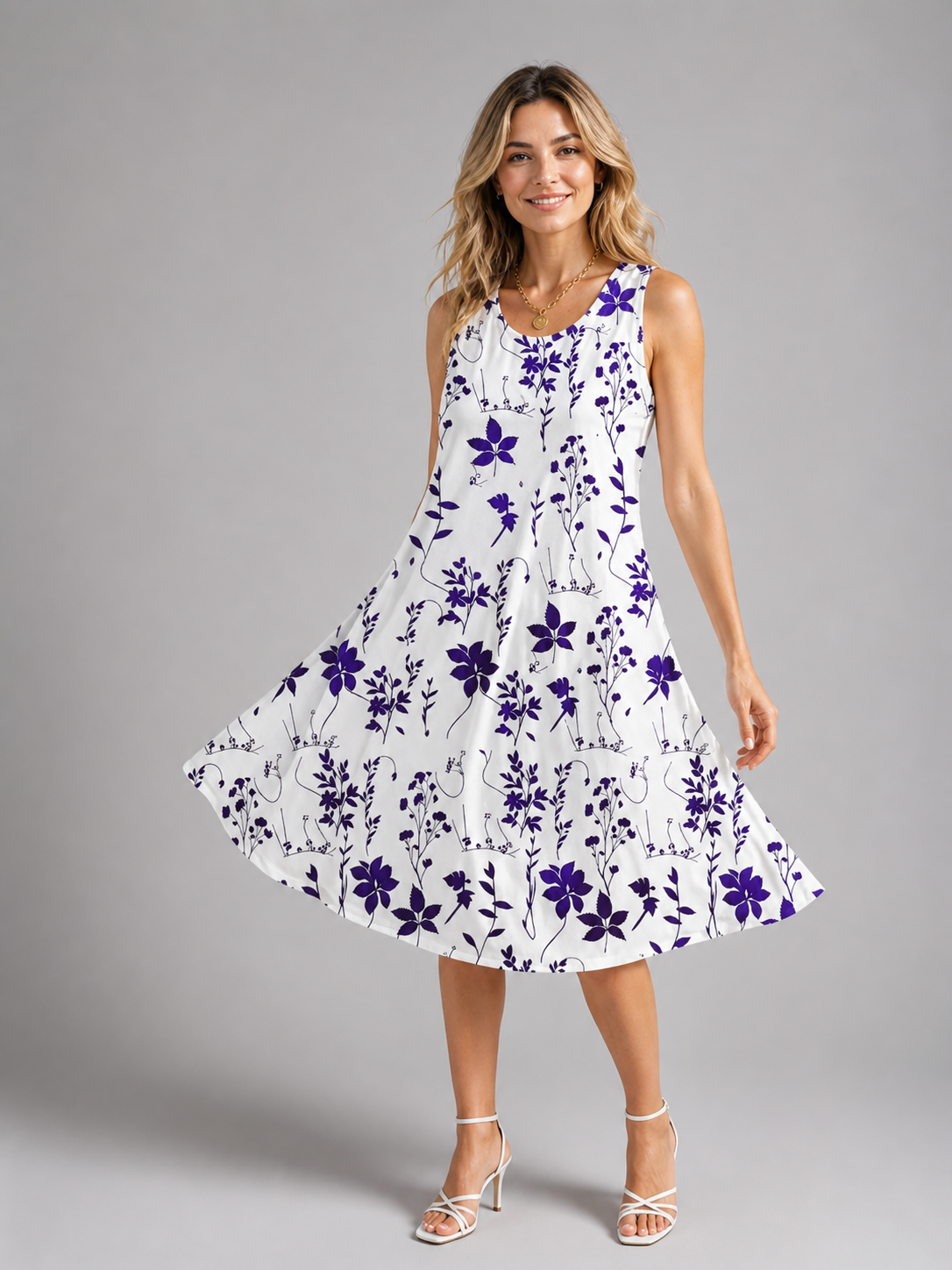 Birgit | Vestido midi sencillo