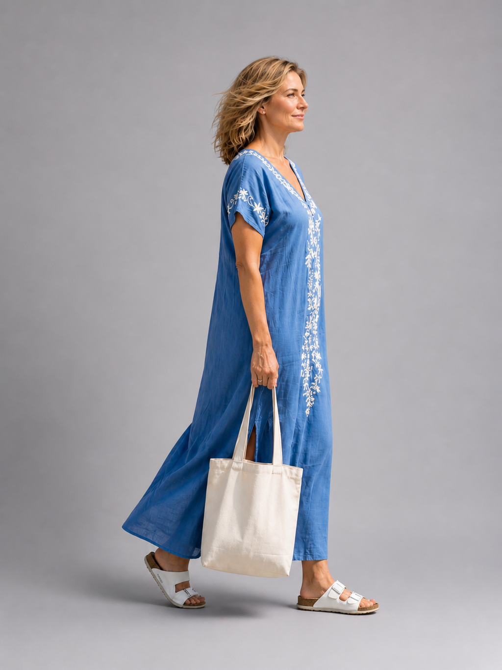 Vanessa | Vestido midi fluido