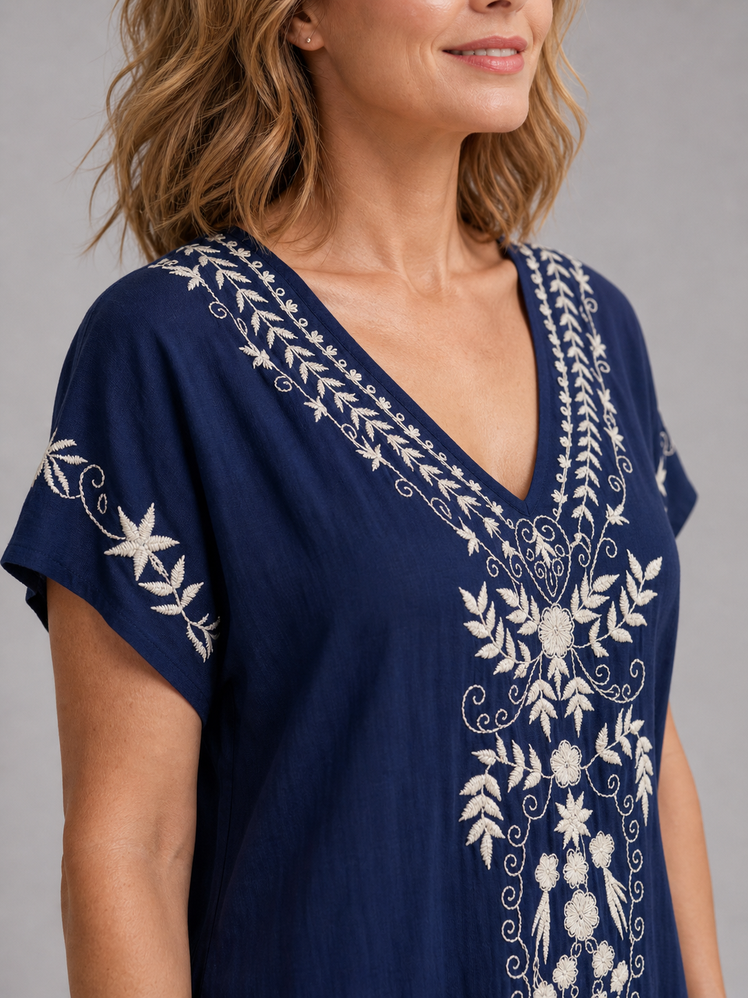 Vanessa | Vestido midi fluido