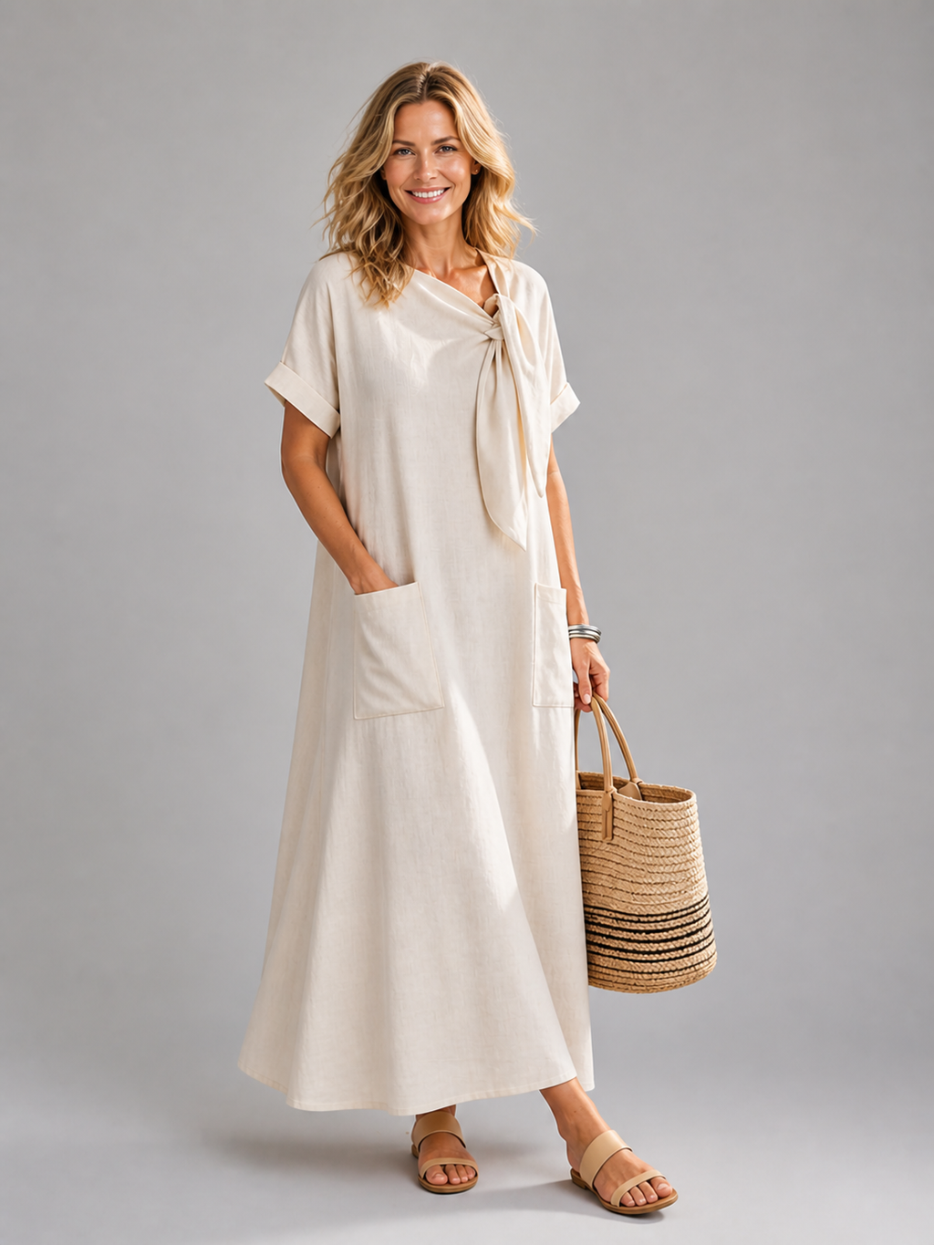 Maren | Vestido maxi informal