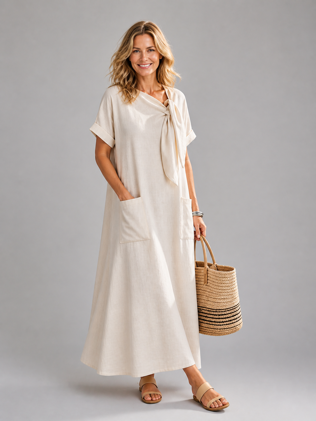 Maren | Vestido maxi informal