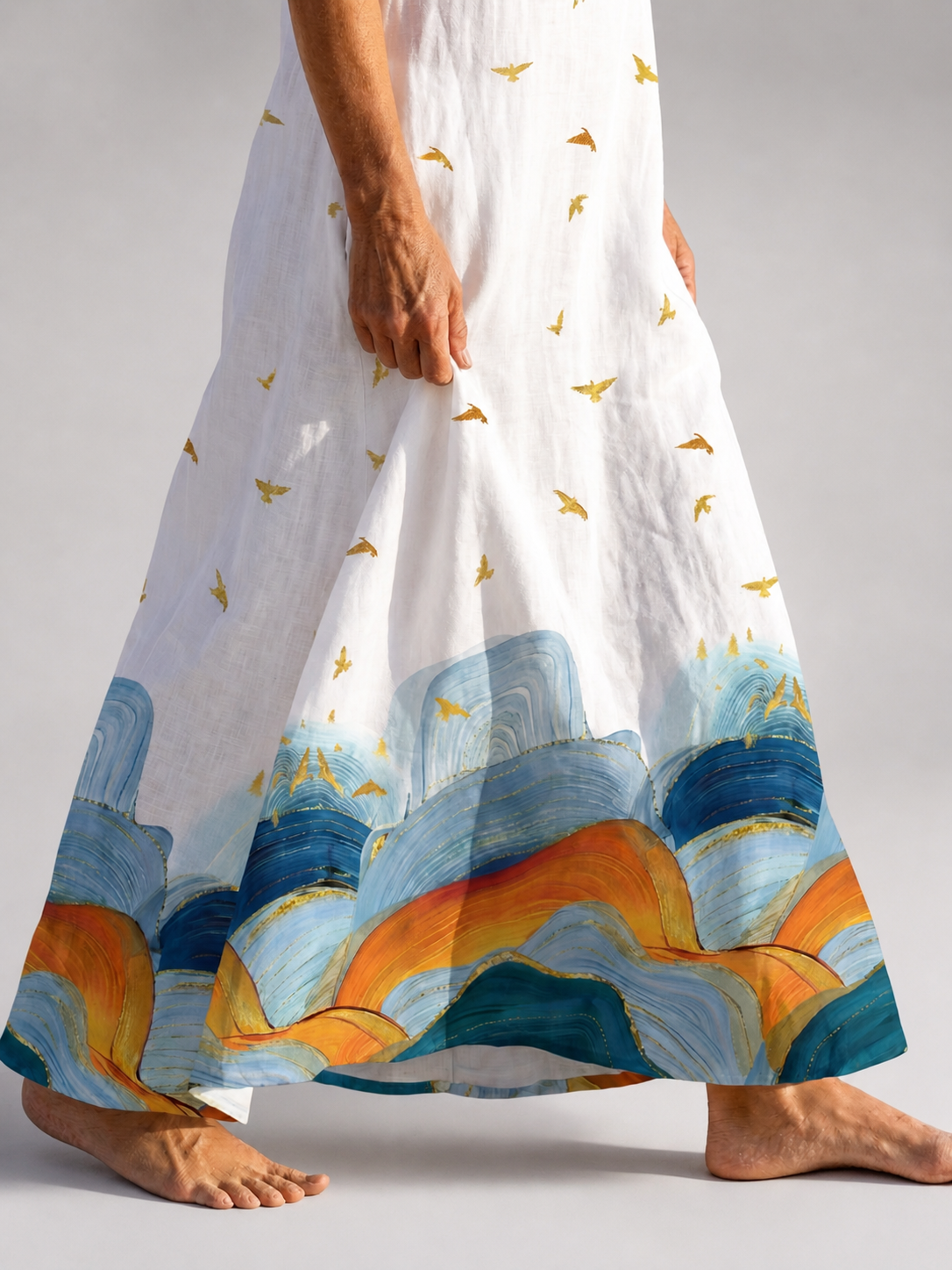 Lisa | Vestido maxi Calm Collection