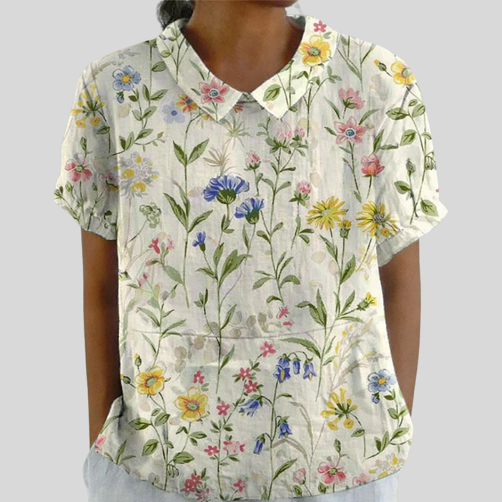 Mélodie, Blusa Flores Campestres de Zelira