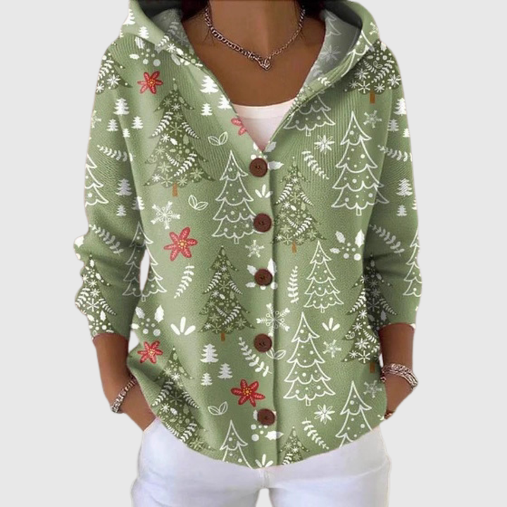 Chiara, Chaqueta de punto con capucha de Zelira