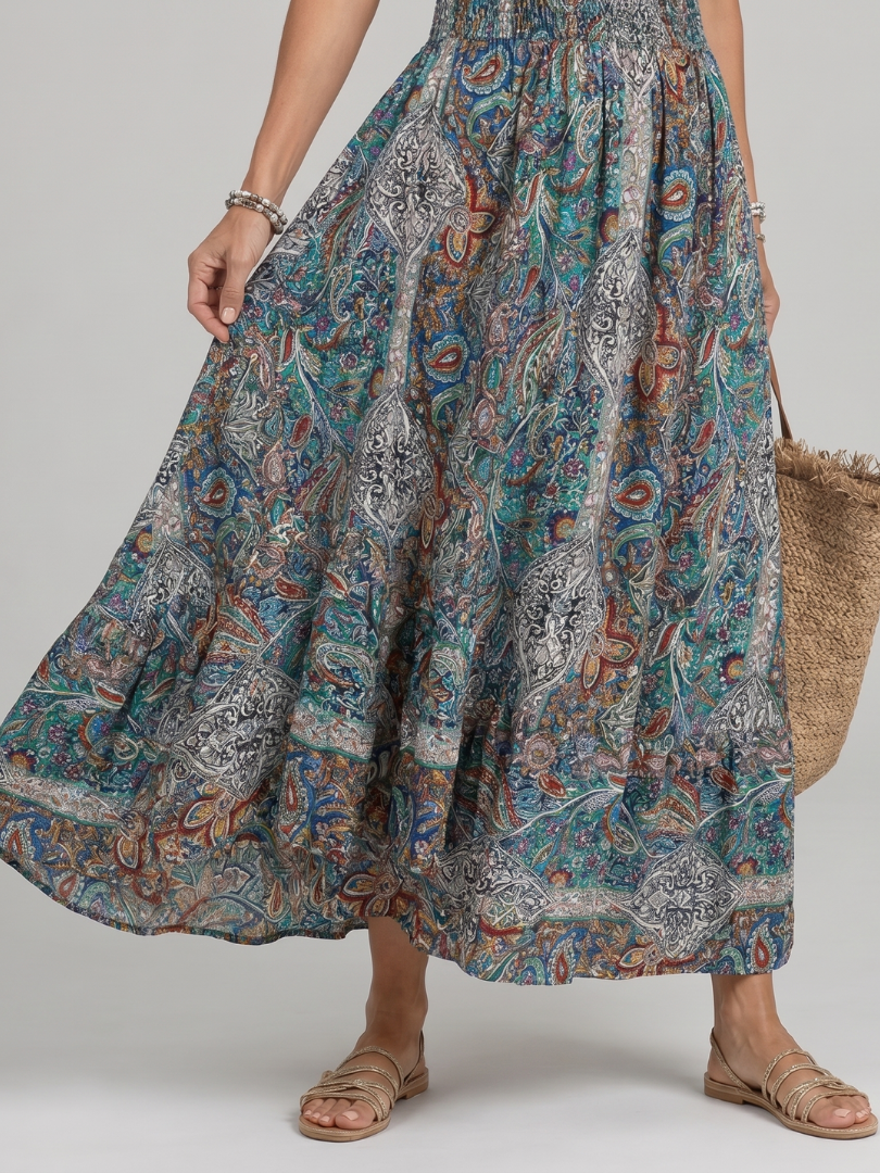 Nina | Vestido midi sin mangas