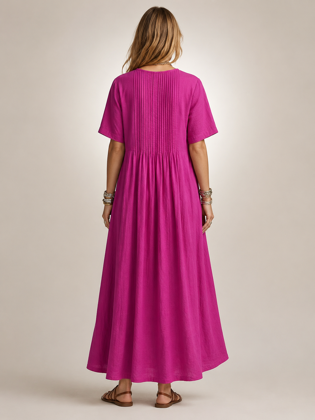 Antje | Elegante vestido plisado