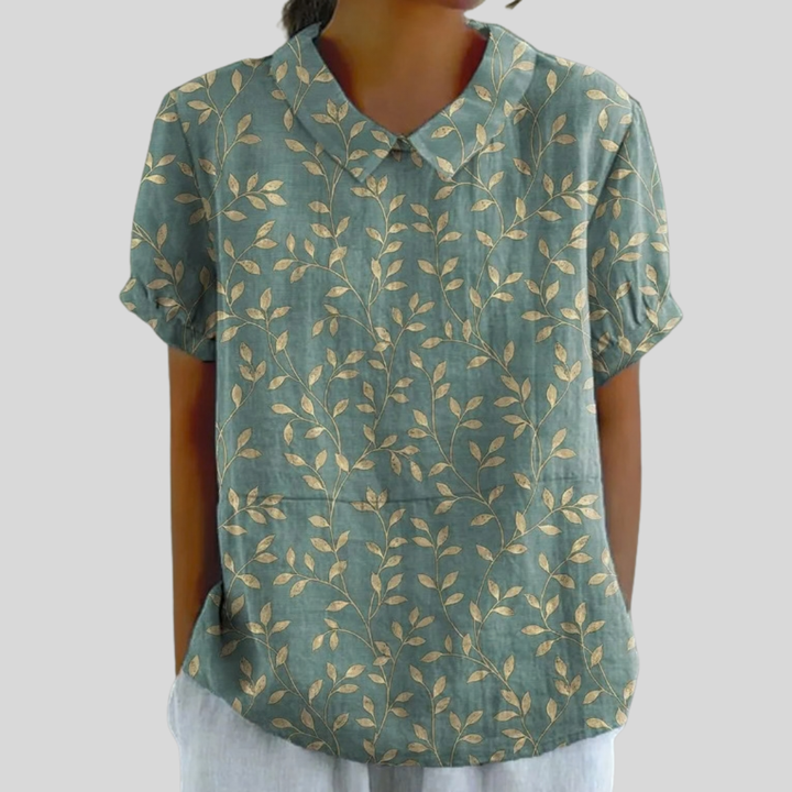 Valentine, Blusa Follaje Elegante de Zelira