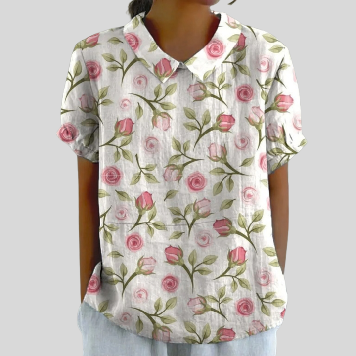 Élodie, Blusa Rosas Delicadas de Zelira
