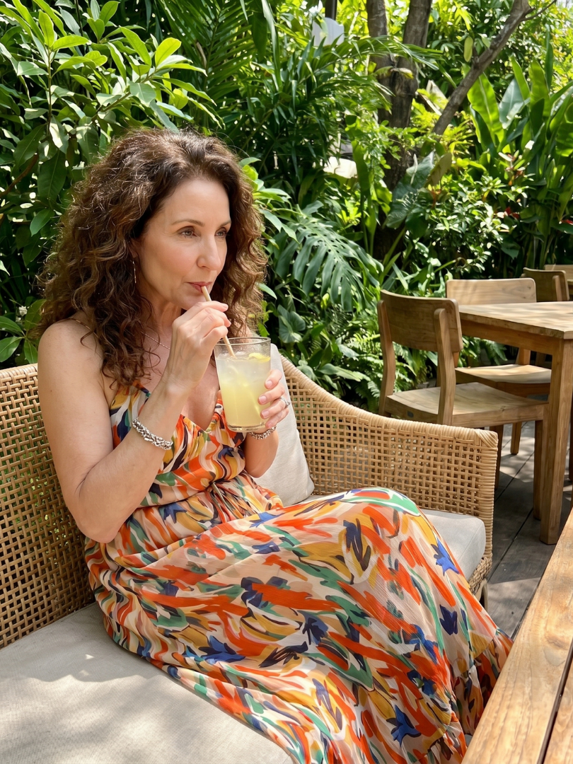Dorothea | Vestido midi de tirantes finos