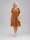 Delphinia | Vestido midi tejido