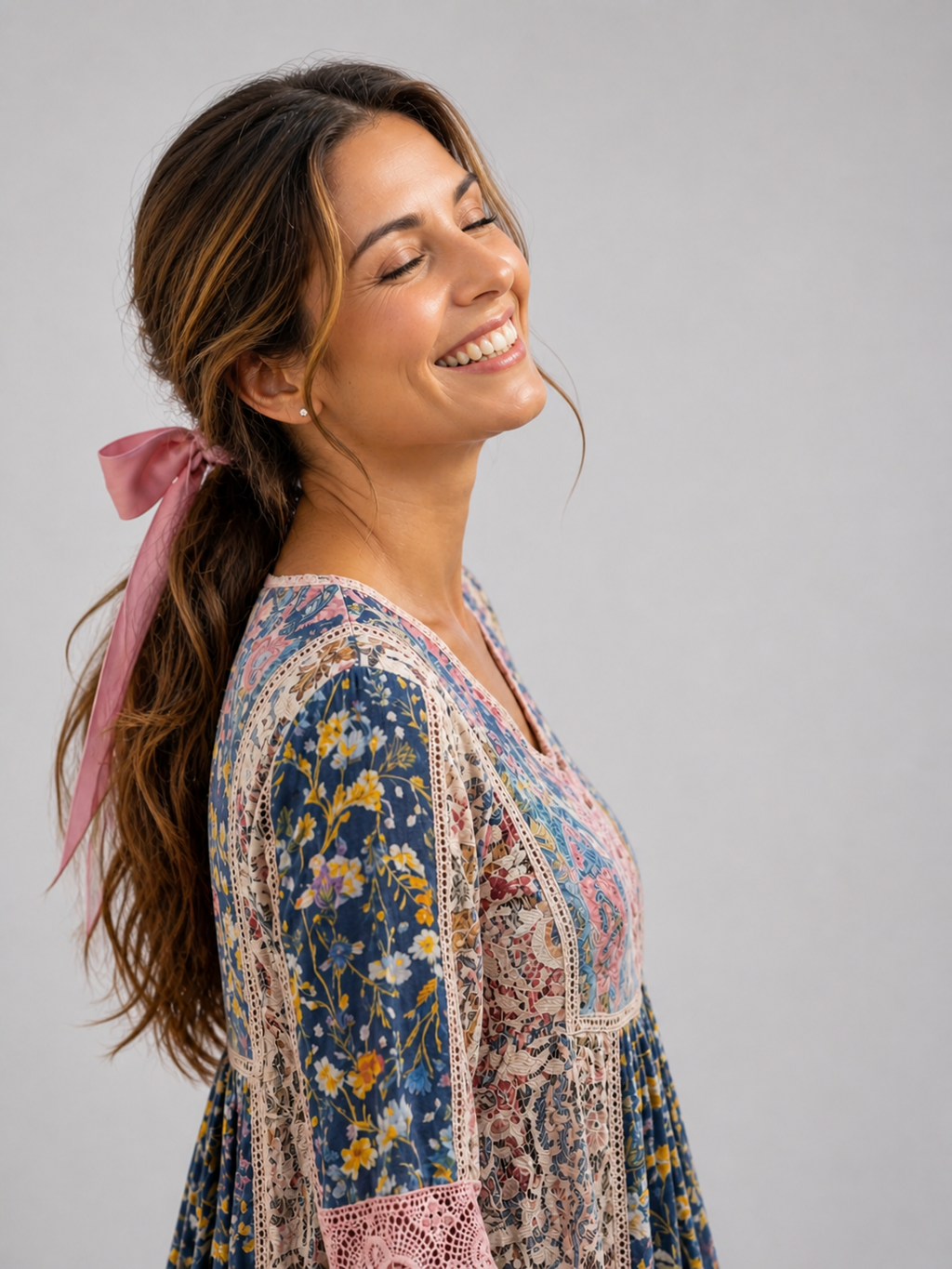 Karin | Vestido midi vintage