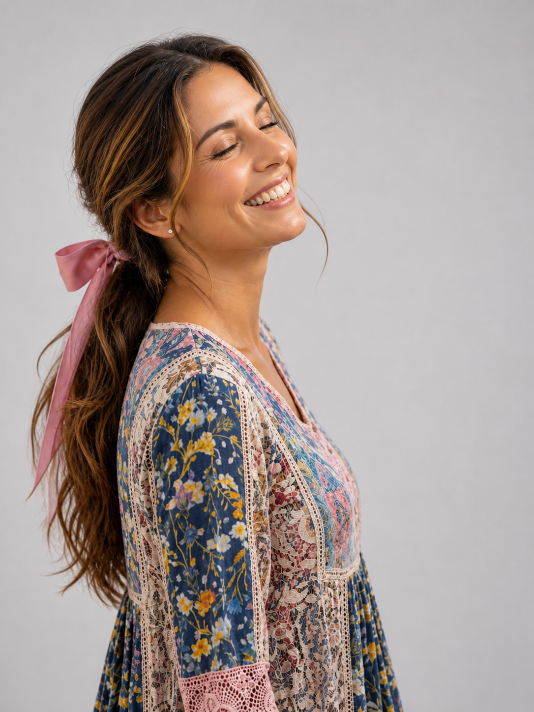 Karin | Vestido midi vintage