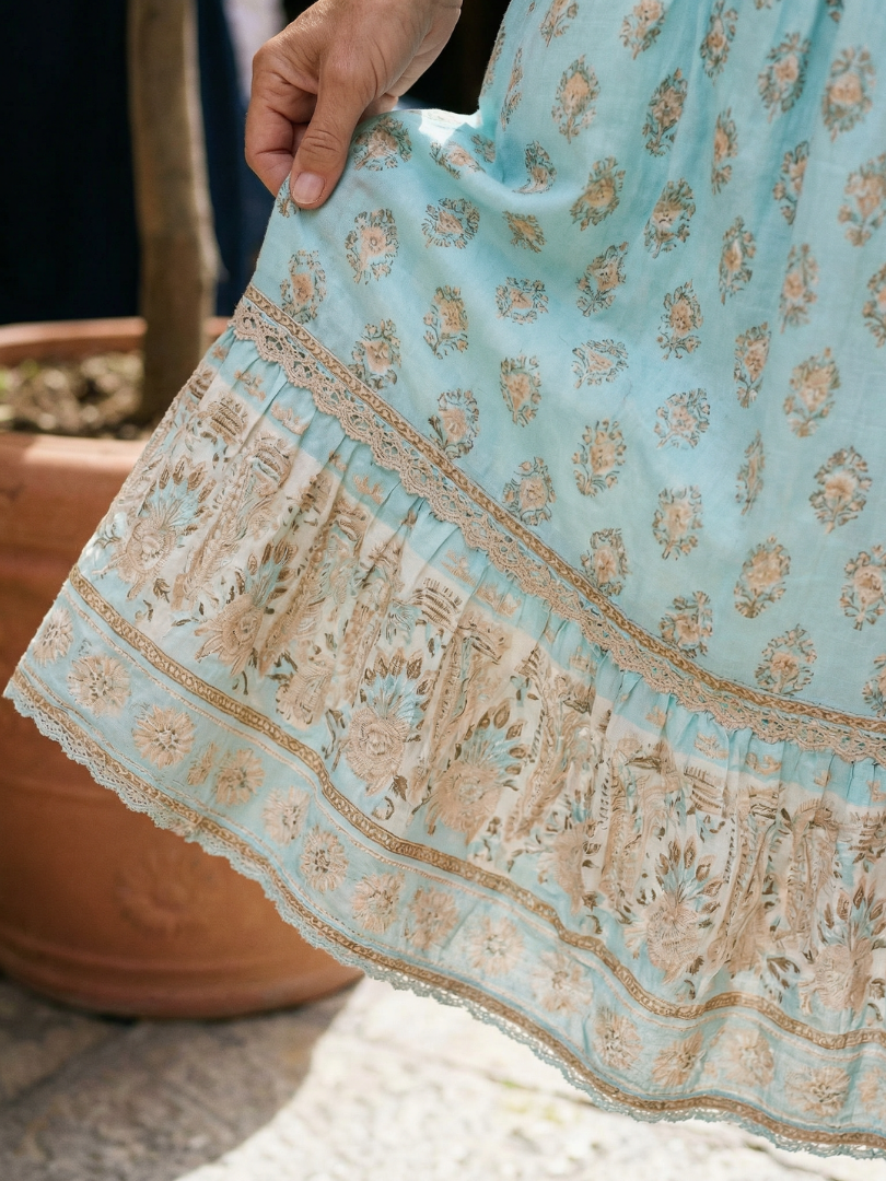 Maren | Vestido midi Garden