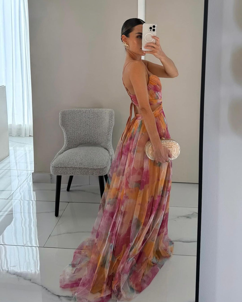 DELACROIX | Vestido Maxi Elegancia Floral (¡EDICIÓN LIMITADA!)