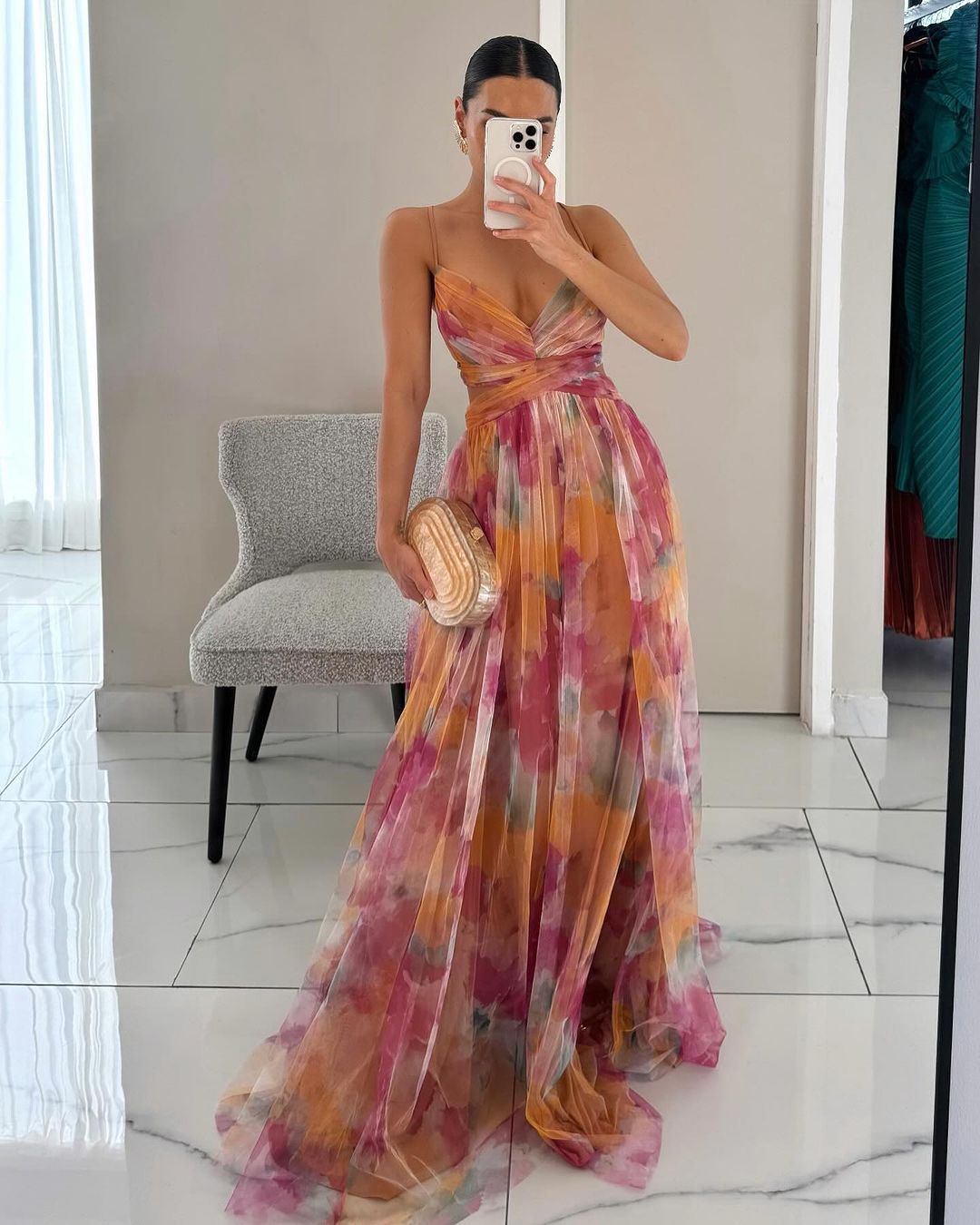DELACROIX | Vestido Maxi Elegancia Floral (¡EDICIÓN LIMITADA!)