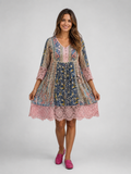Karin | Vestido midi vintage