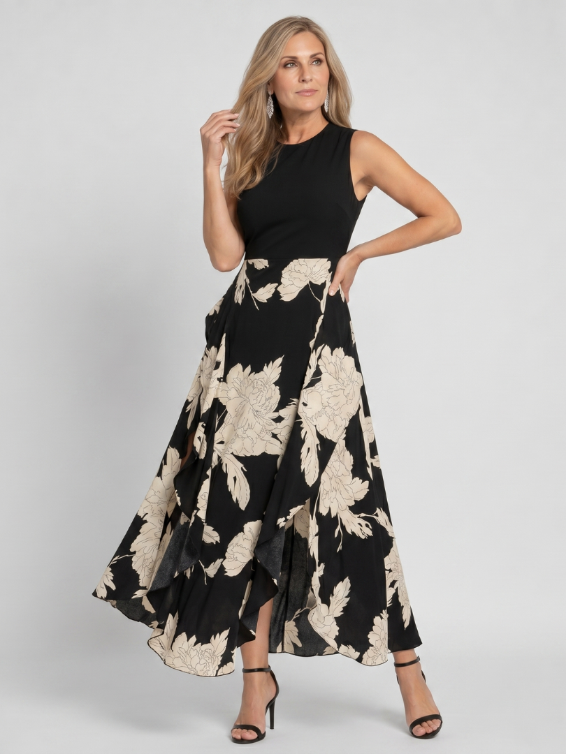 Lara | Vestido midi sin mangas