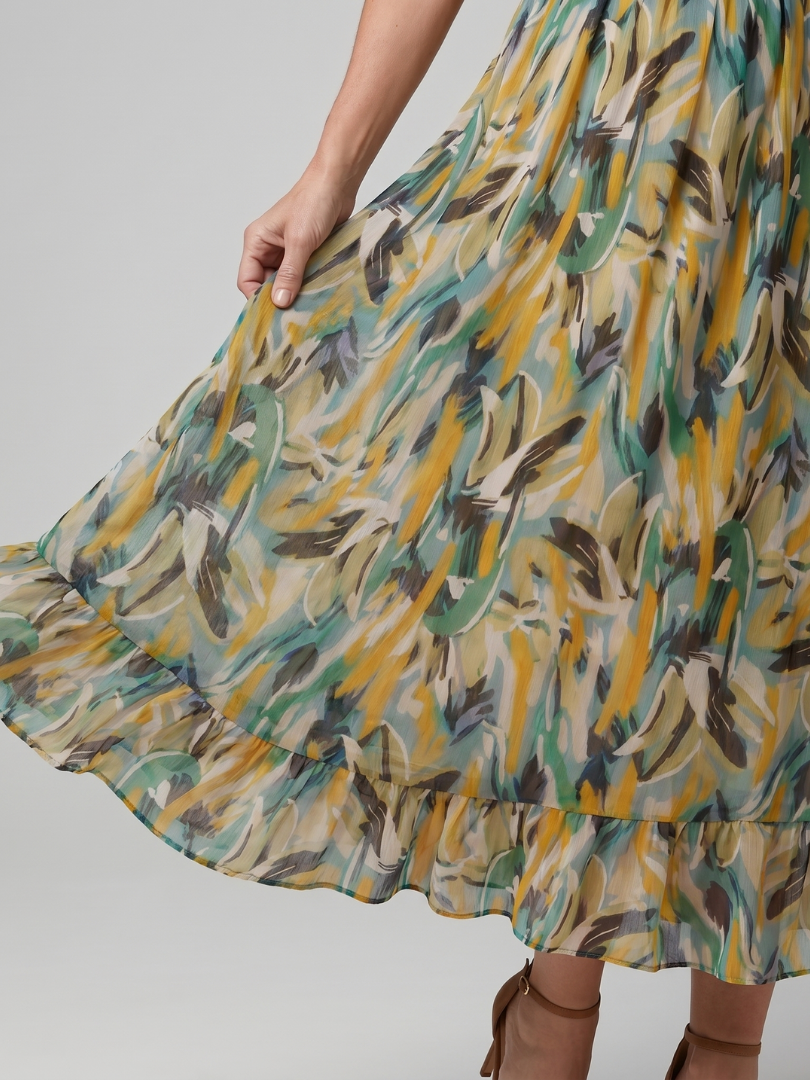 Dorothea | Vestido midi de tirantes finos