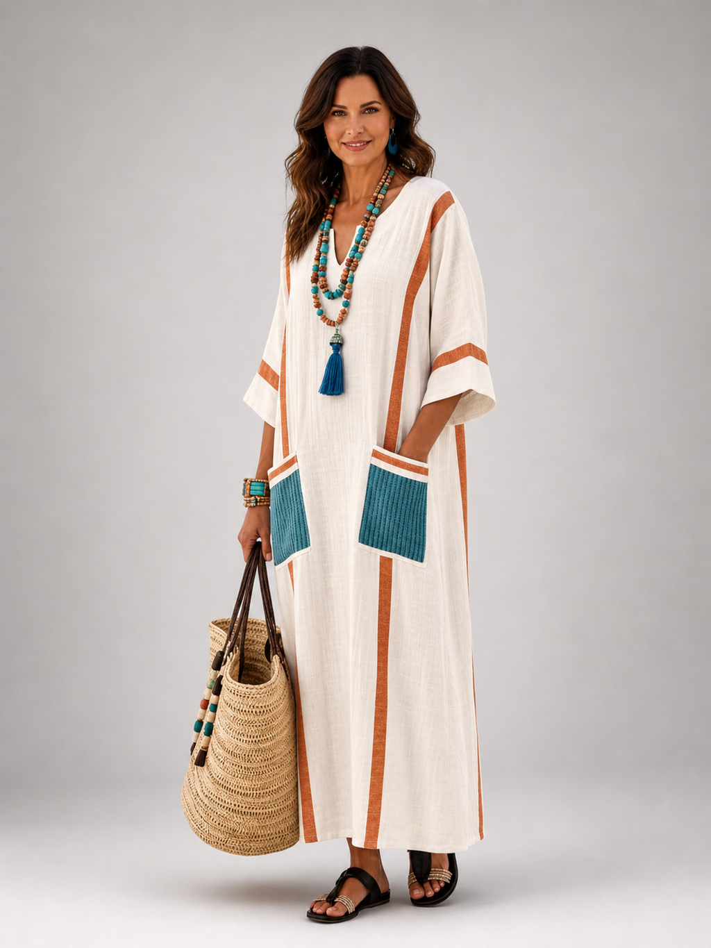Nora | Vestido maxi ligero