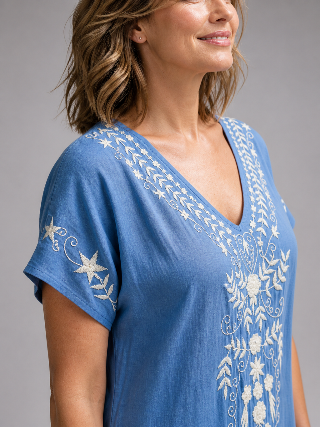 Vanessa | Vestido midi fluido