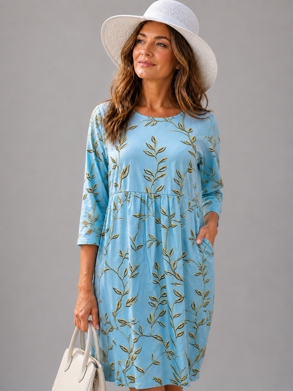 Monika | Vestido Shoreline Garden