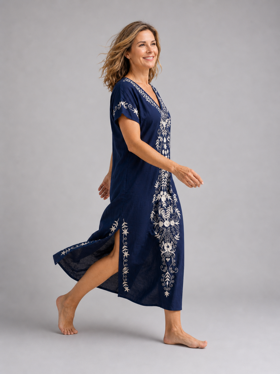 Vanessa | Vestido midi fluido