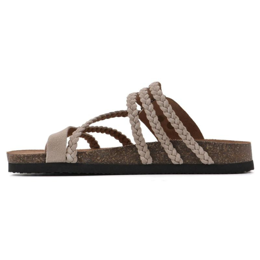Sandalias trenzadas Solène
