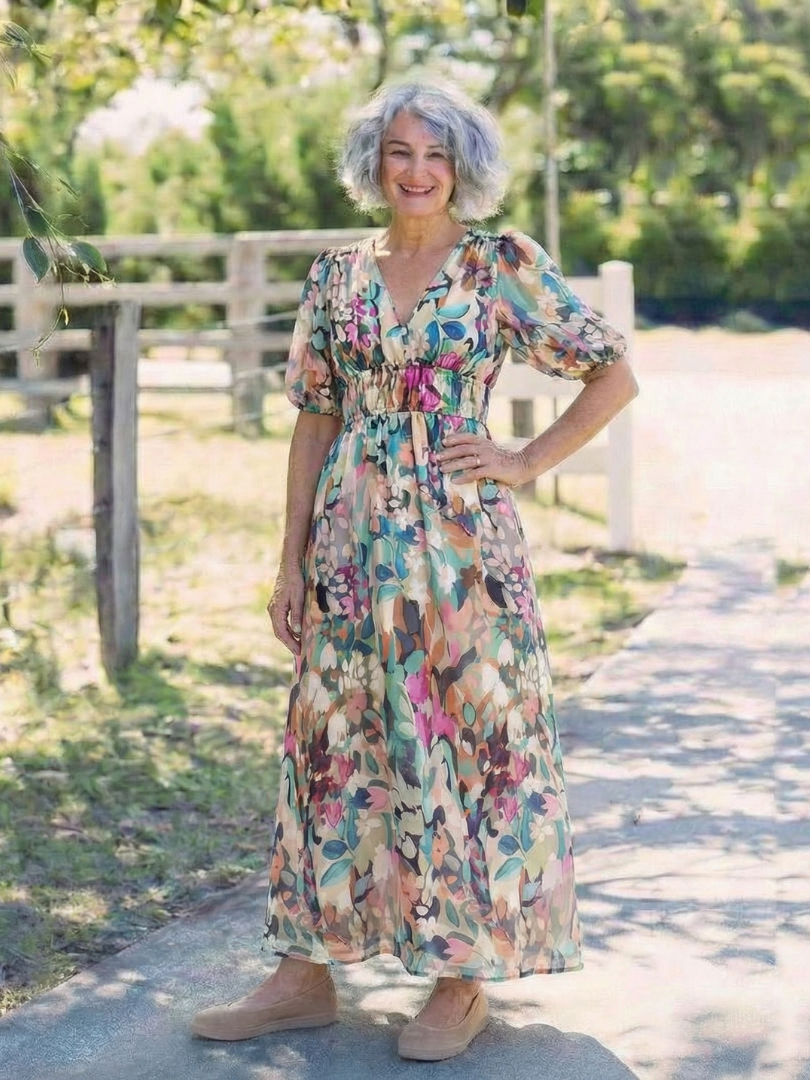 Eva | Vestido midi elegante