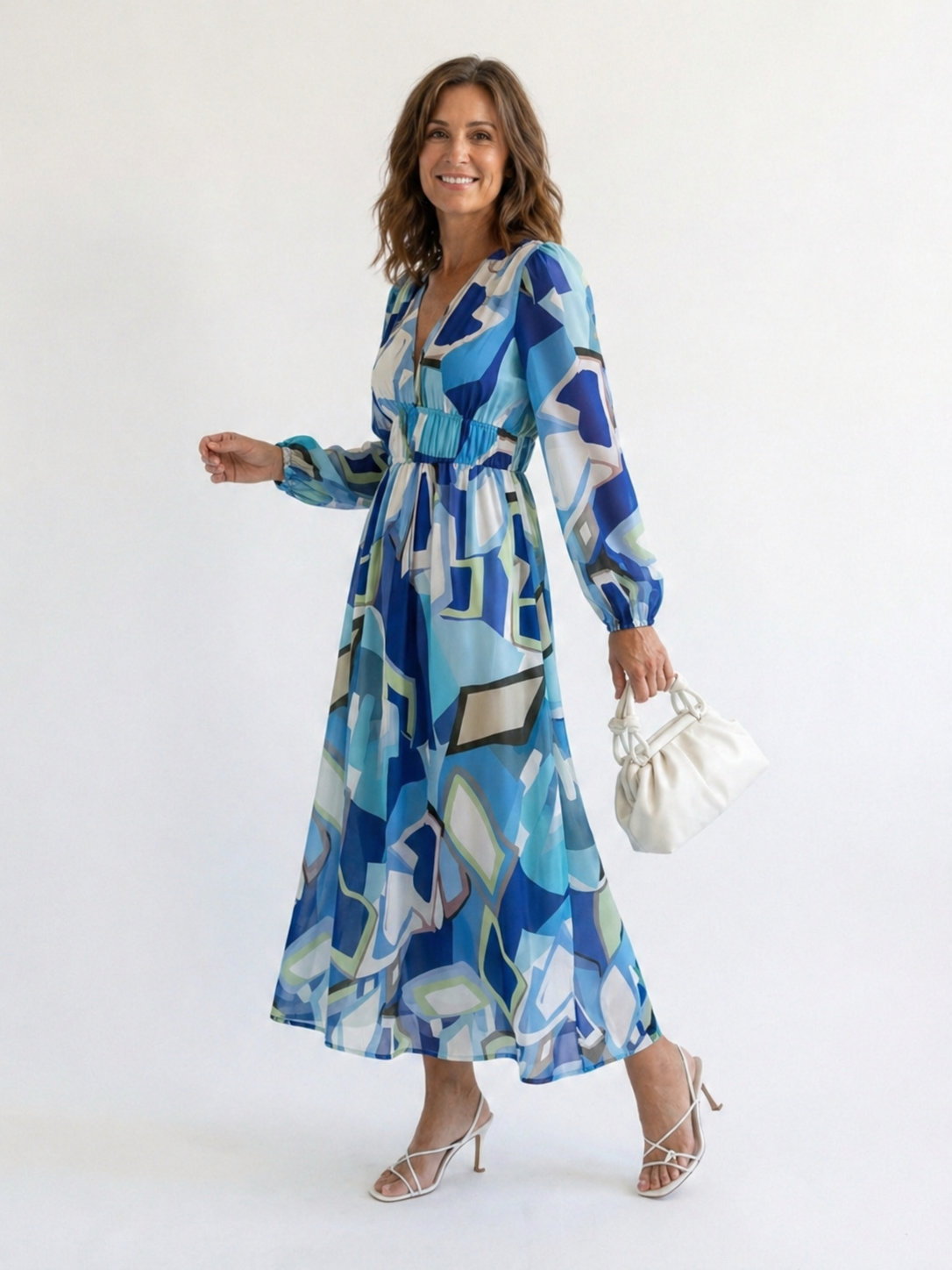 Marie | Vestido maxi floral