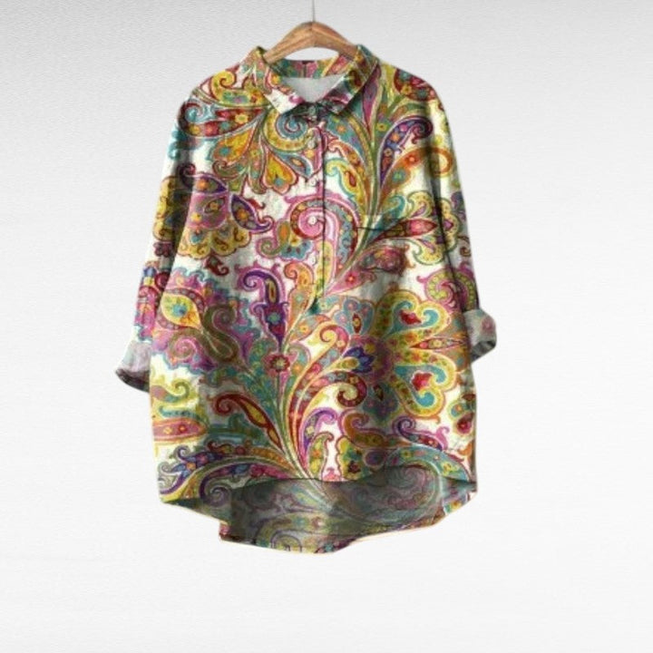 Élisa, Blusa Cachemir Elegante de Zelira