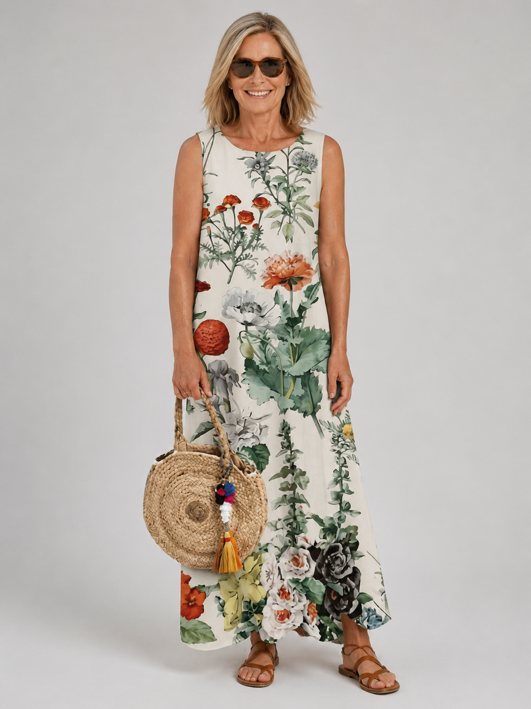 Fiona | Vestido midi ligero como una pluma