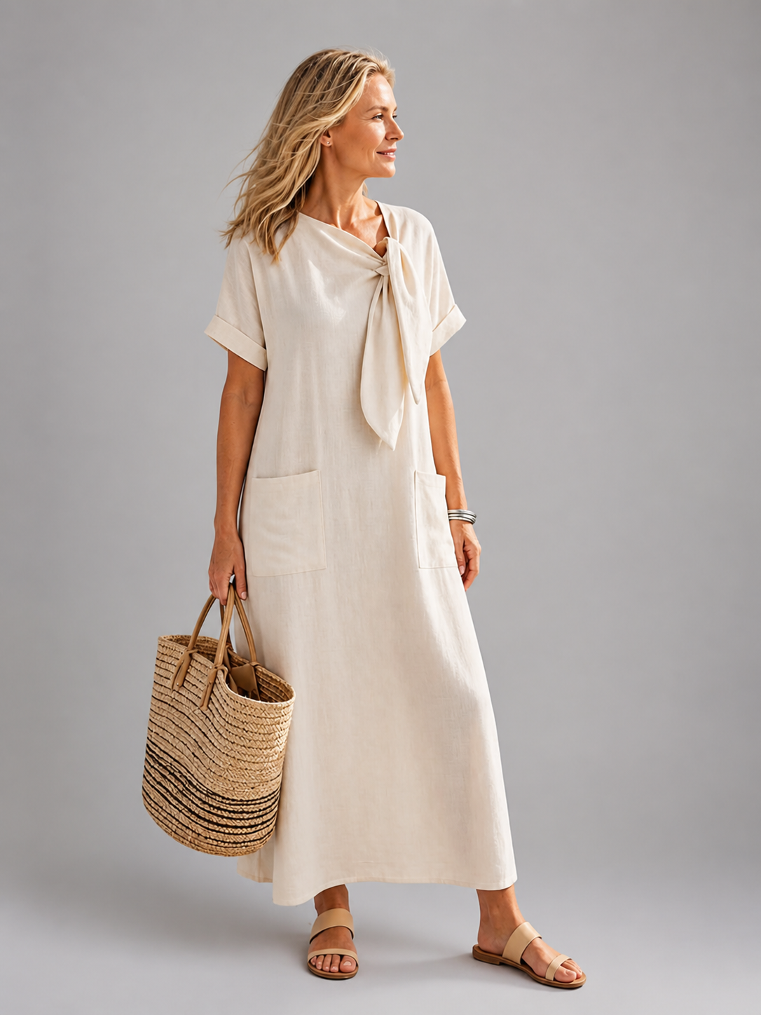 Maren | Vestido maxi informal