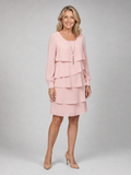 Bärbel | Vestido midi escalonado