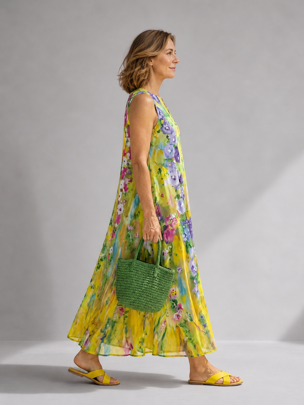 Alina | Vestido maxi Light Flow