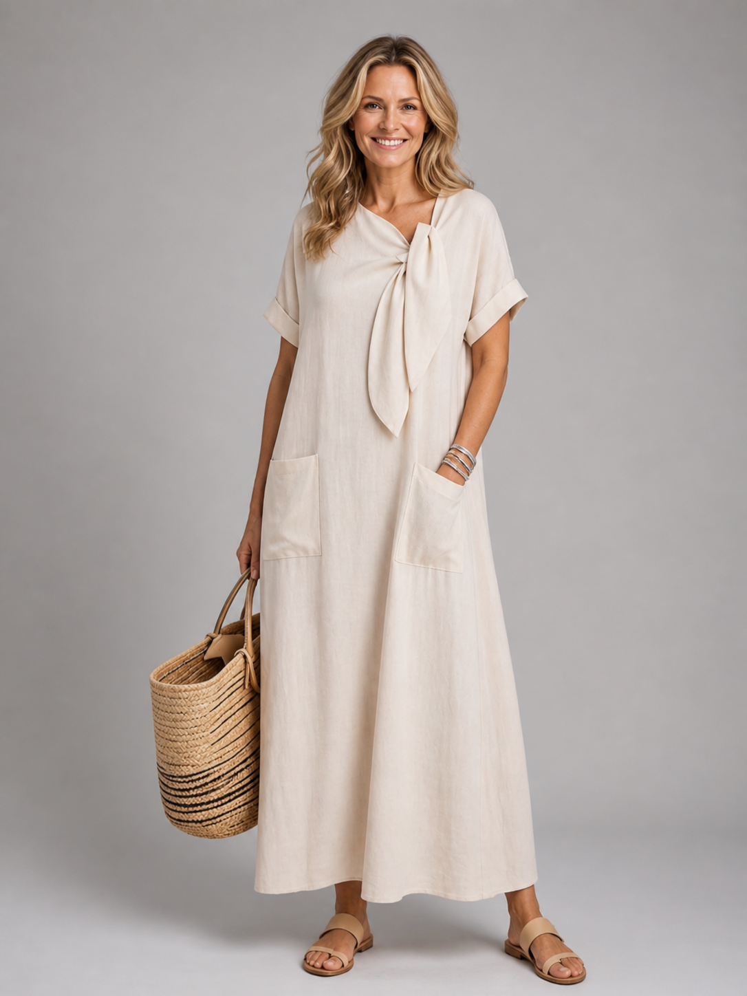 Maren | Vestido maxi informal