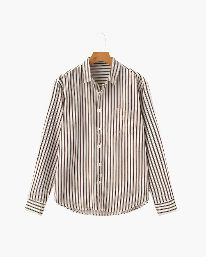 Camisa de rayas para caballero - Zelira