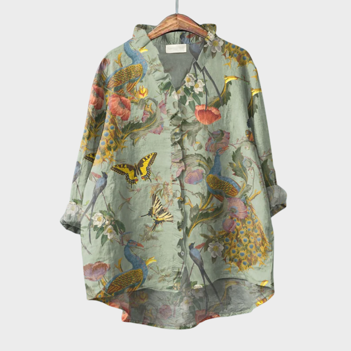 Alix, Blusa Naturaleza Poética de Zelira
