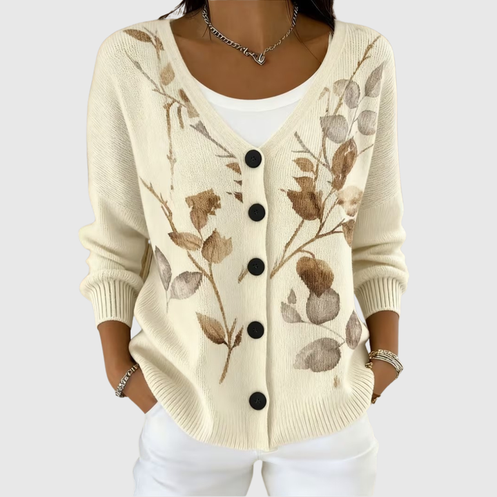 Patrizia, Chaqueta de punto abotonada de Zelira