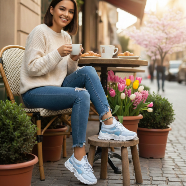 AirSynq Sneaker: ligereza y comodidad en equilibrio 👟✨