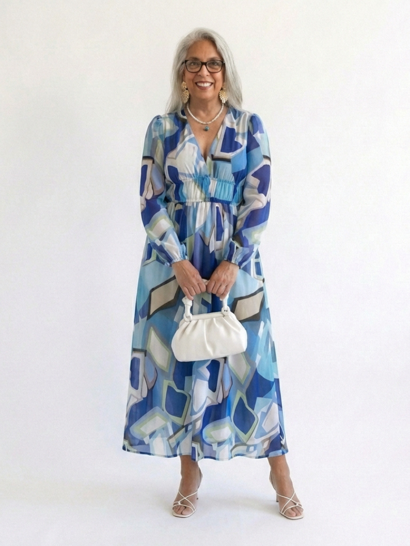 Marie | Vestido maxi floral
