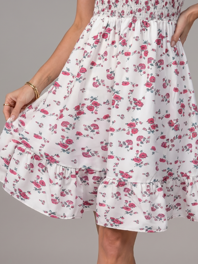 Annika | Vestido de verano con estampado de flores