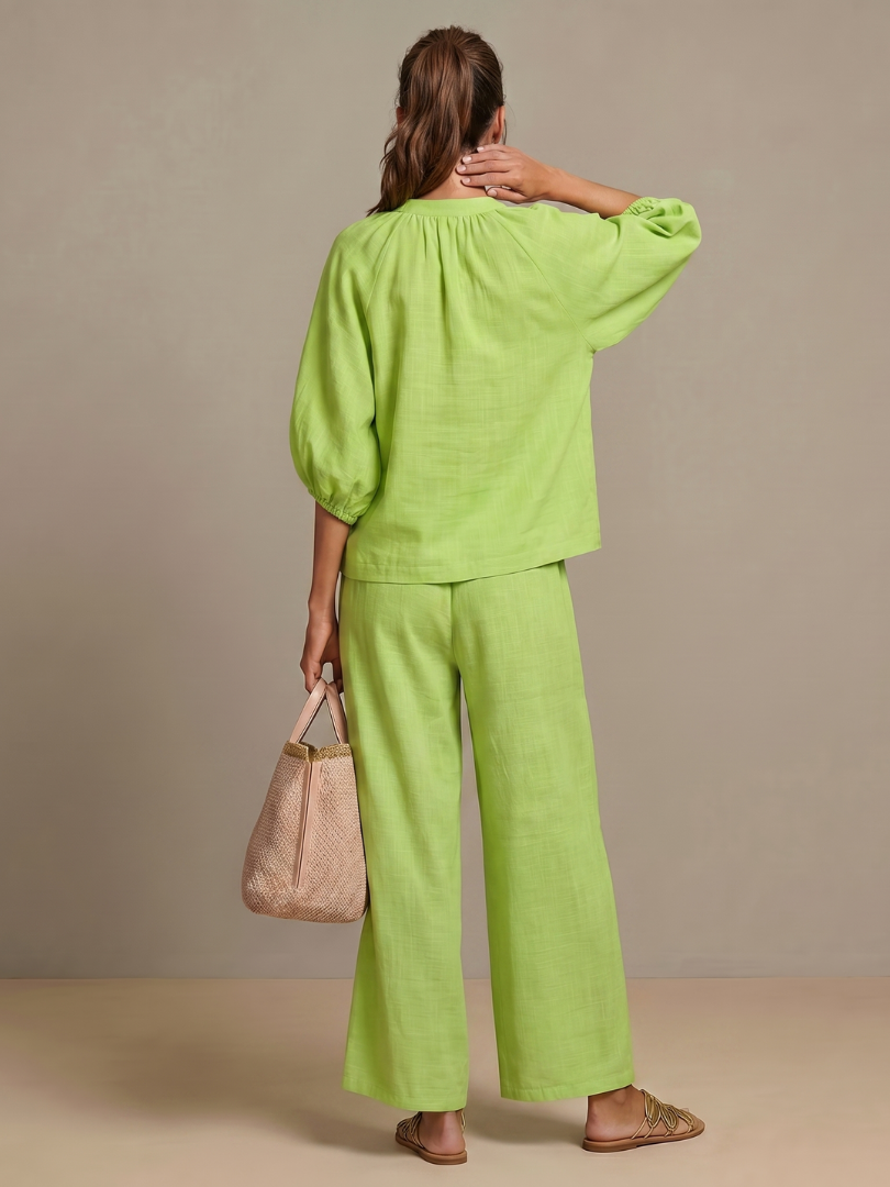 Brigitte | Conjunto de dos piezas informal