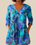 Riley | Blusa larga con estampado llamativo