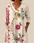 Aria | Blusa larga con estampado llamativo