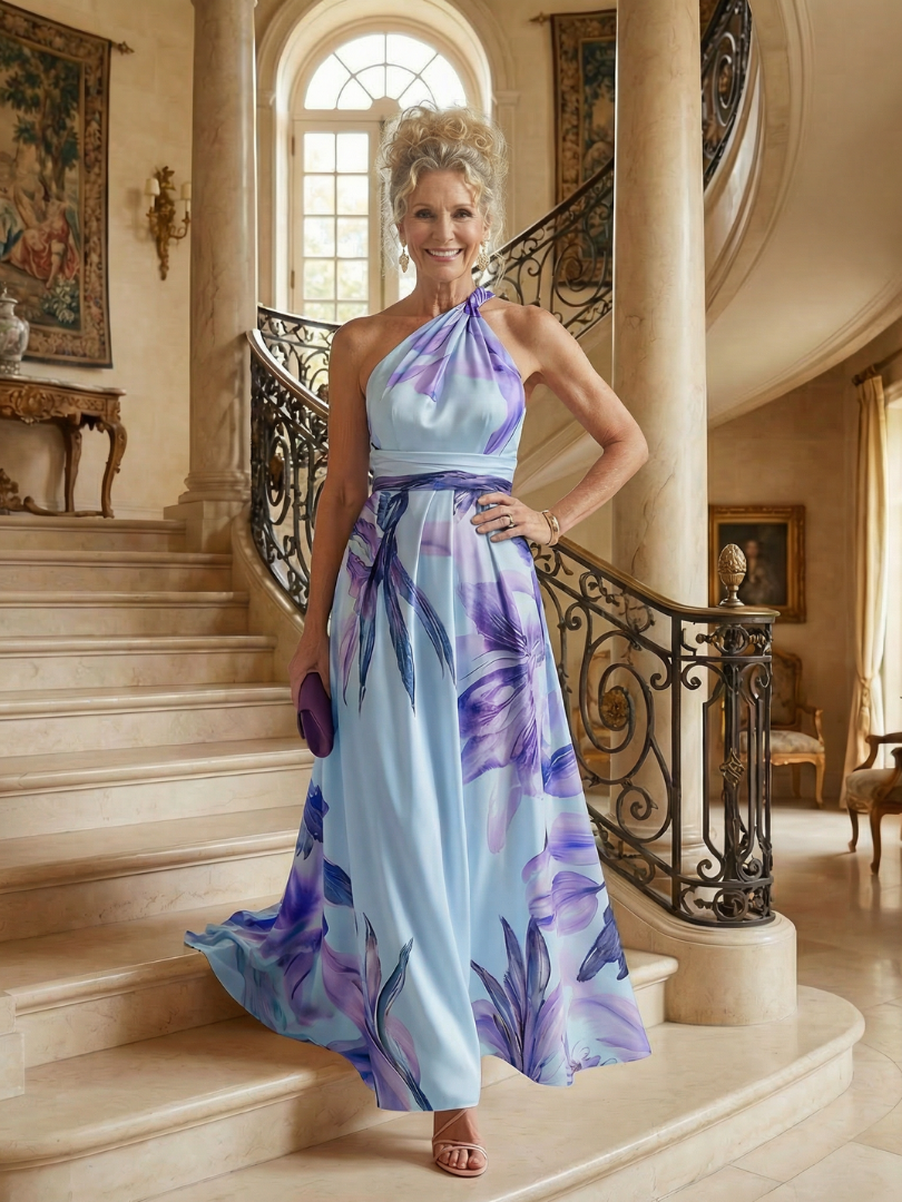 Daniela | Vestido maxi floral